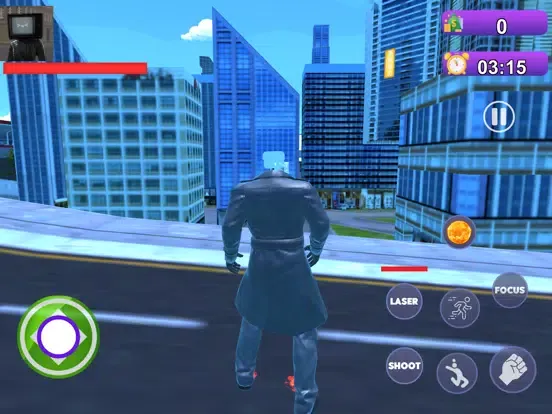 Ski Bop Super-Hero City iPad  স্ক্রিনশট