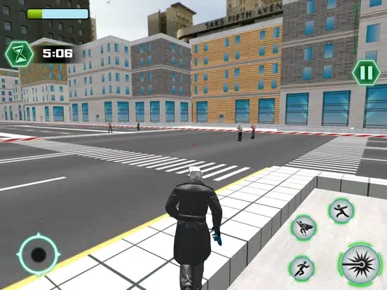 ภาพหน้าจอของ Ski Bop Fly Superhero : Battle iPad 