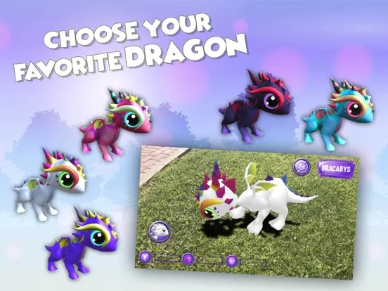 Capturas de tela do AR Dragon - Virtual Pet Game iPad 