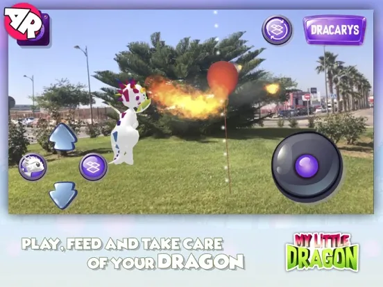 Capturas de tela do AR Dragon - Virtual Pet Game iPad 
