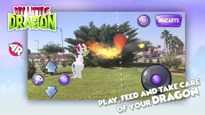 Capturas de tela do AR Dragon - Virtual Pet Game