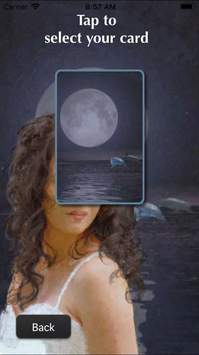 Tangkapan layar Isabella Barella Oracle Cards
