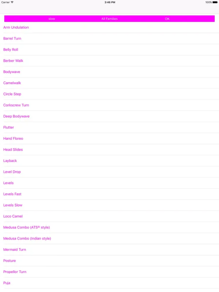 صور Dance Moves List iPad 