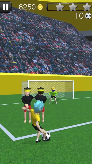 Fouls & goals Football – Soccer games to shoot  3D Ekran Görüntüleri