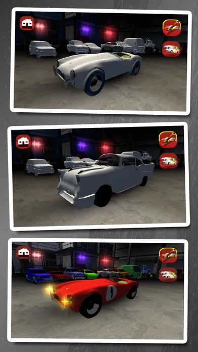 Скриншоты Cars coloring book -  3D drawings to paint