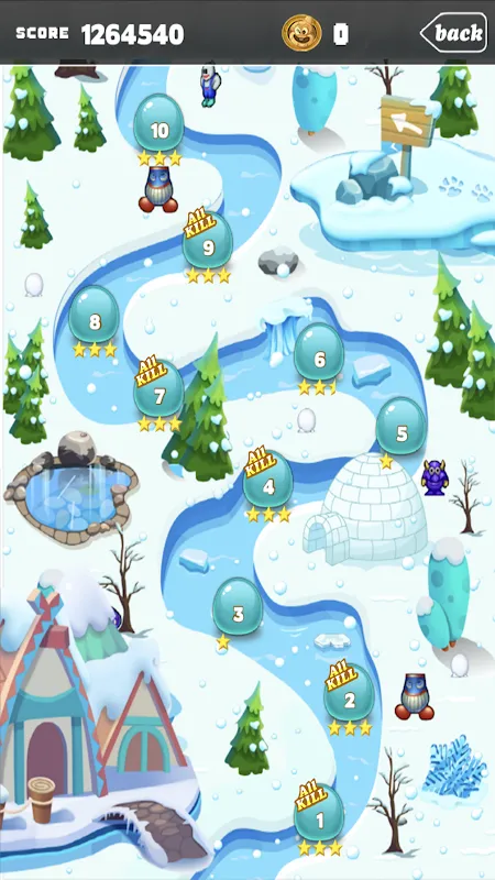 Captures d'écran de Snow Bros