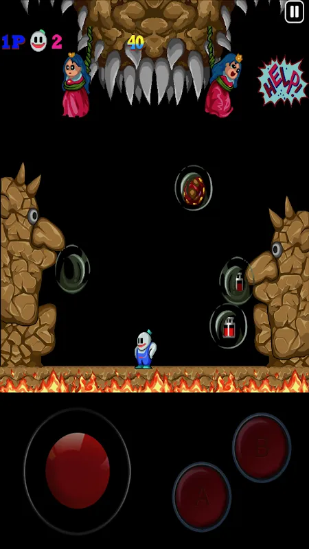 Captures d'écran de Snow Bros