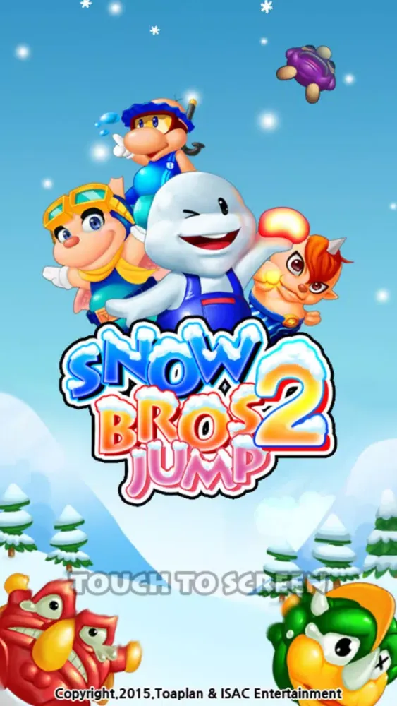 ภาพหน้าจอของ Snow Bros Jump2