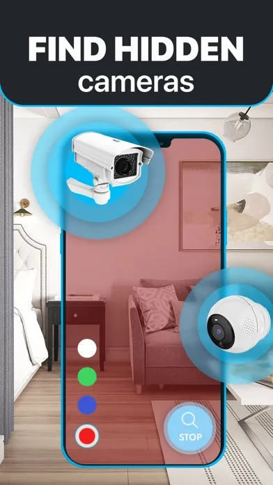 Hidden Camera Detector: Finder应用截图