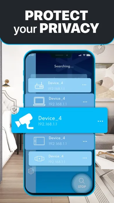 Hidden Camera Detector: Finder应用截图