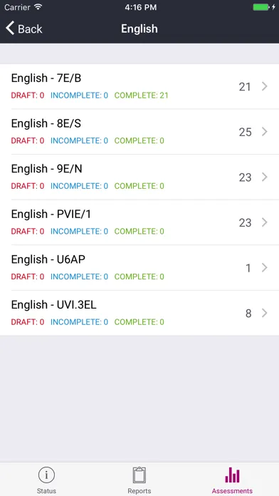 iReport App Screenshots