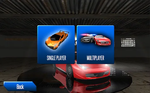 Tangkapan skrin Racers Vs Cops