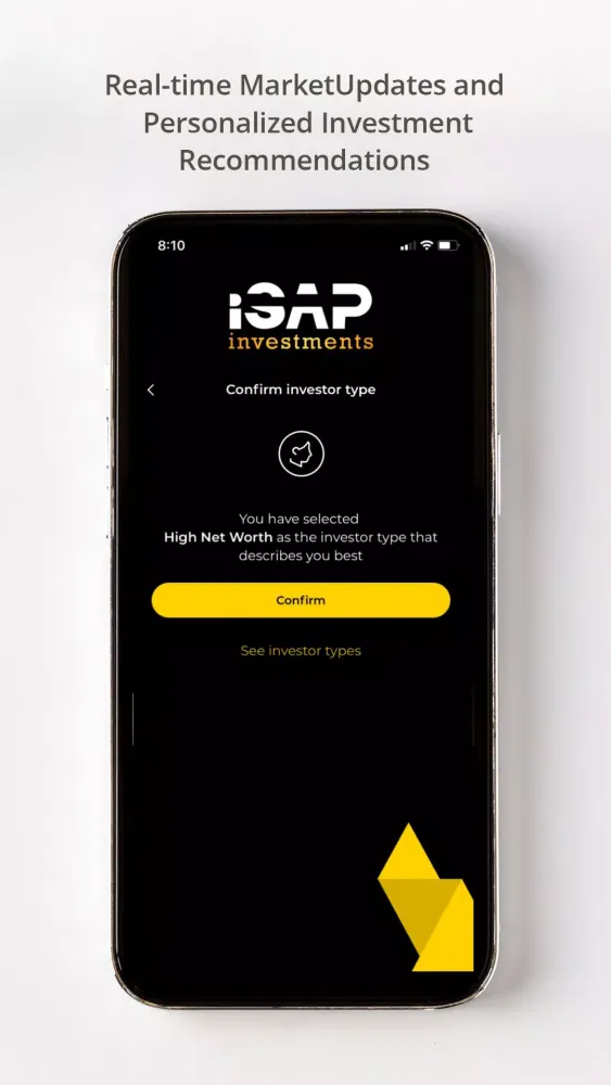Captures d'écran de isap investments
