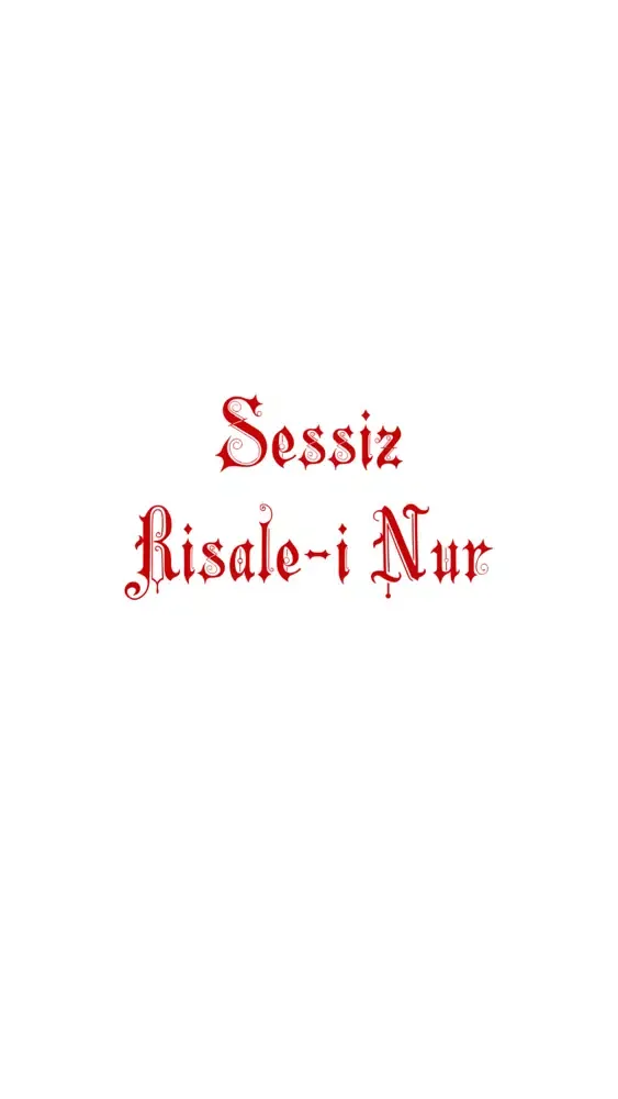 Sessiz Risale-i Nur应用截图
