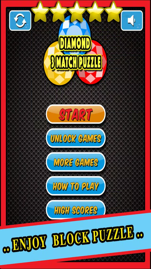 ภาพหน้าจอของ Diamond 3 Match Puzzle - FREE Game