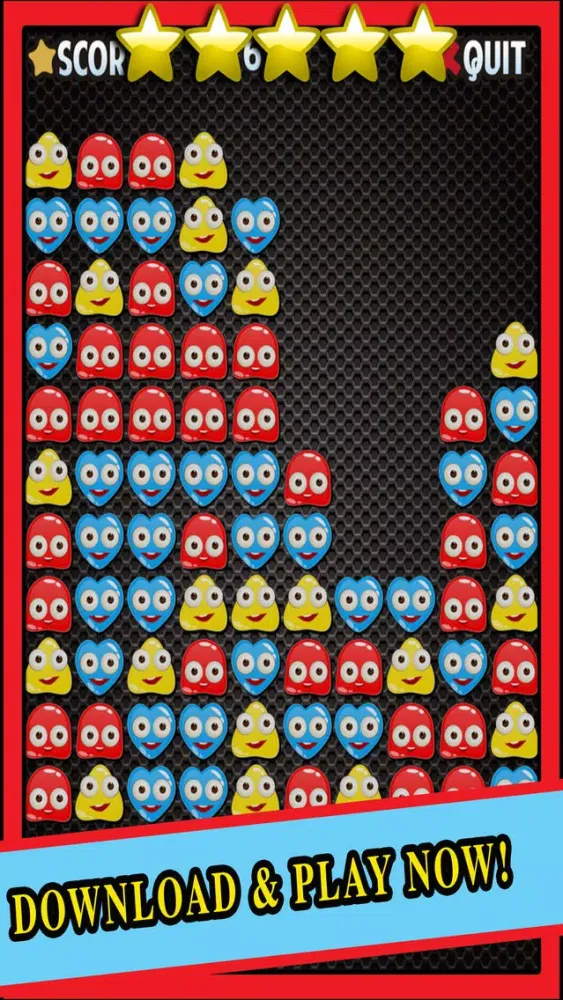 Funny Jelly 3 Matching Puzzle Game スクリーンショット