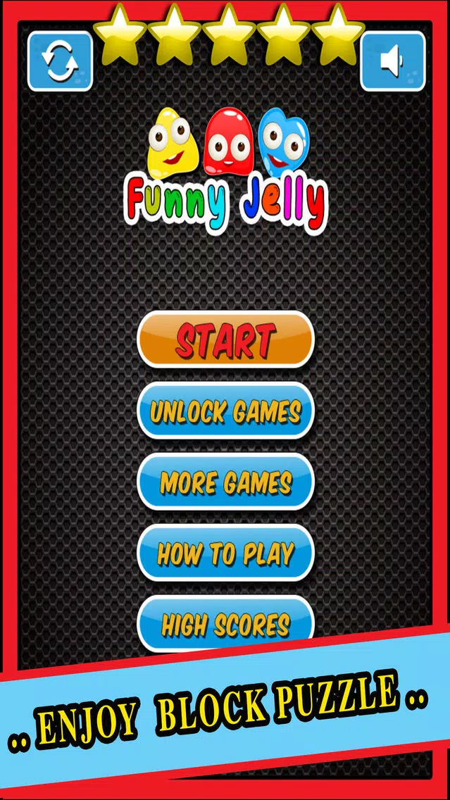 Tangkapan skrin Funny Jelly 3 Matching Puzzle Game