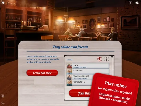 Hearts LITE - Card Game iPad 应用截图