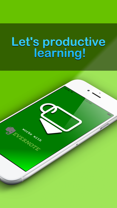 Vocabulary Cards for Evernote سکرین شاٹس