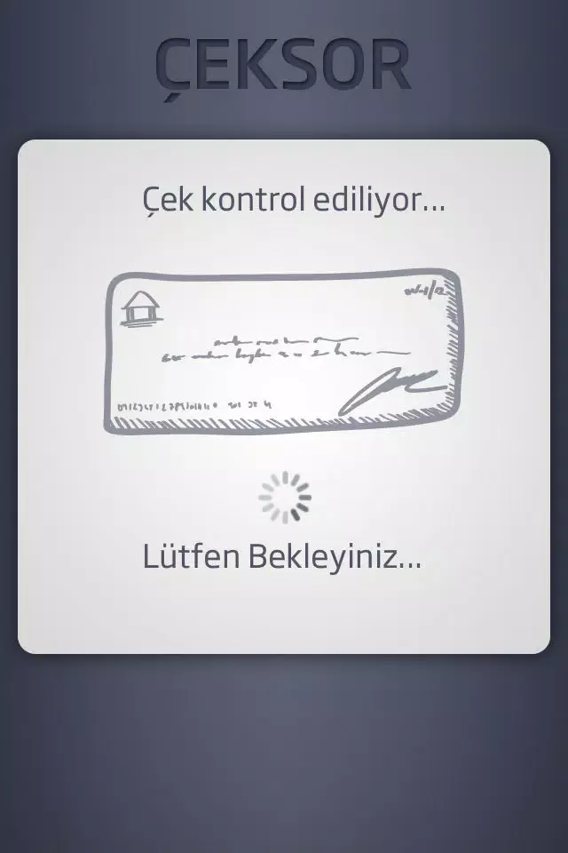 ÇEKSOR Ekran Görüntüleri