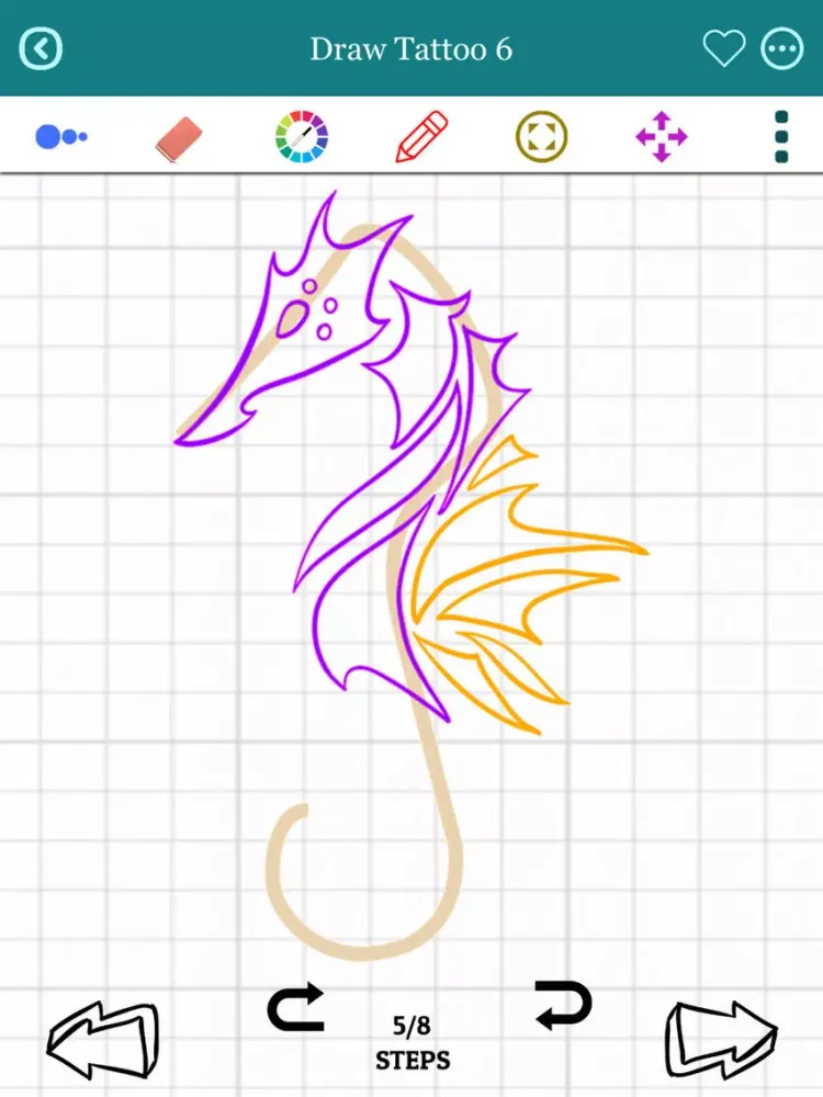 Learn How To Draw Tattoo iPad  Ekran Görüntüleri