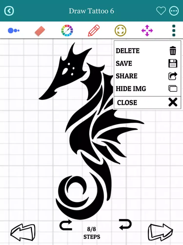 Learn How To Draw Tattoo iPad  Ekran Görüntüleri