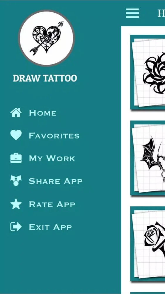 Learn How To Draw Tattoo Ekran Görüntüleri