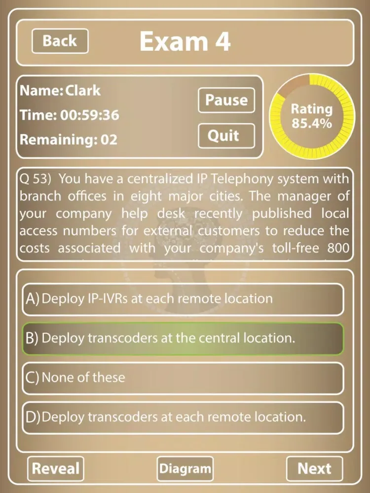 CCNP 642 427 TVOICE for CisCo iPad  स्क्रीनशॉट