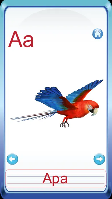 Tangkapan layar Colorful Russian ABC Alphabets Nursery Flash Cards