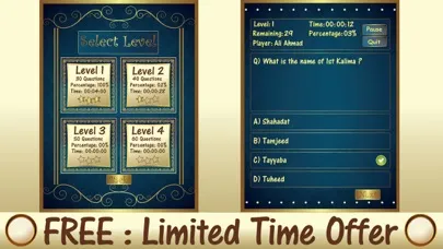 Muslim Kids Islamic Quiz : Vol 2 (Arkan Islam) أطفال المسلمين مسابقة الإسلامي: جزء স্ক্রিনশট