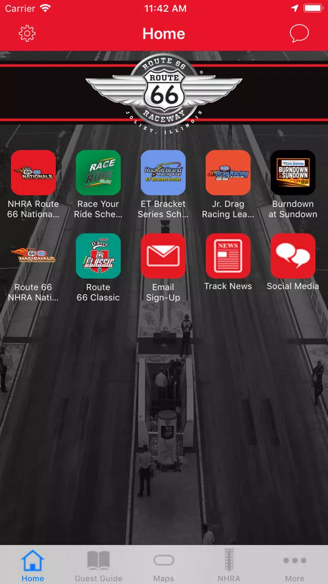 Capturas de tela do Route 66 Raceway