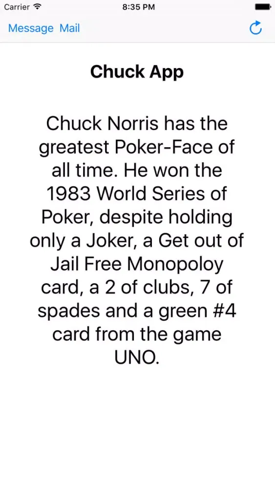 Chuck jokes - super humor from mr. Chuck应用截图