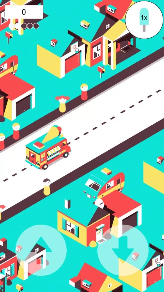ภาพหน้าจอของ iScream - Endless Arcade Ice Cream Thrower