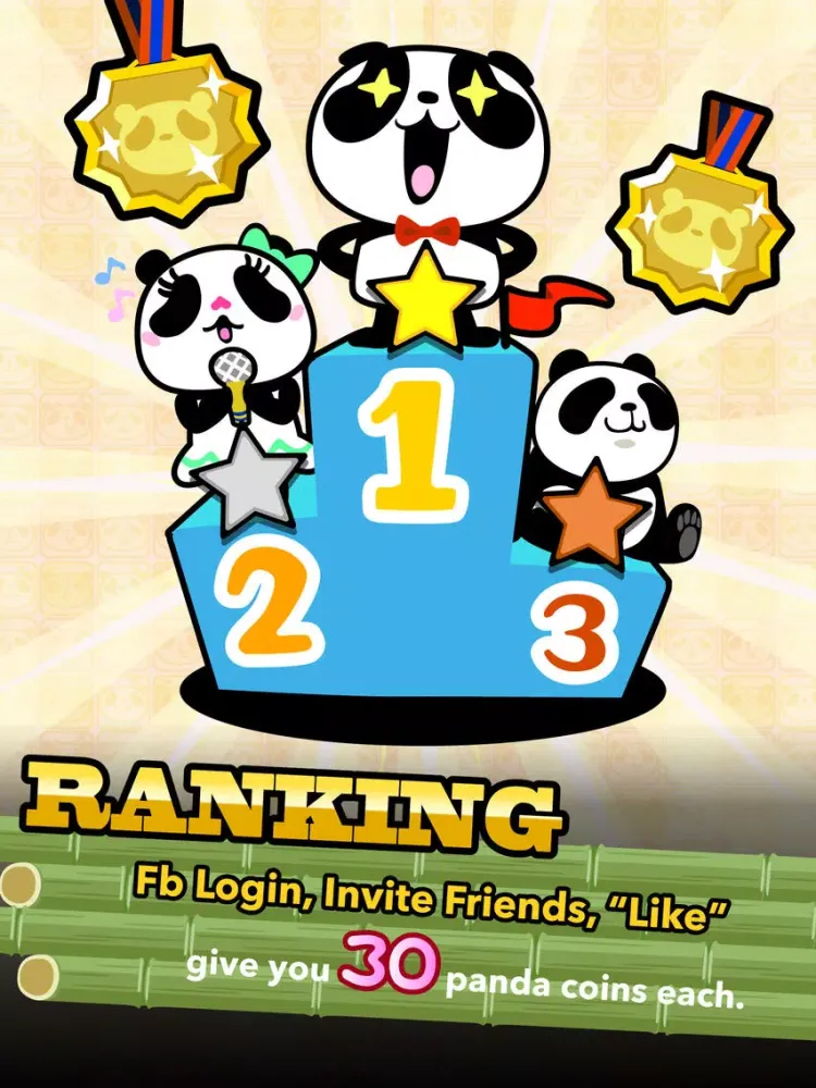 Pet My Panda iPad  Screenshots