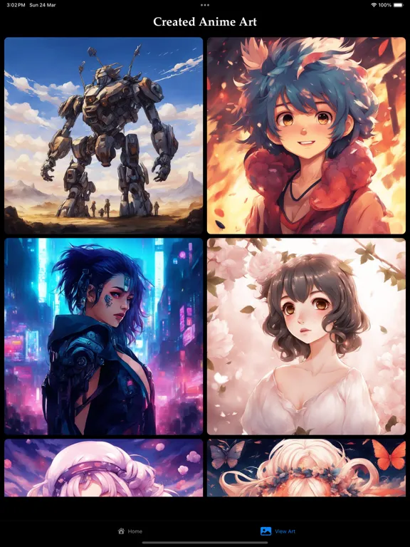 AI anime art generator– anime iPad 应用截图