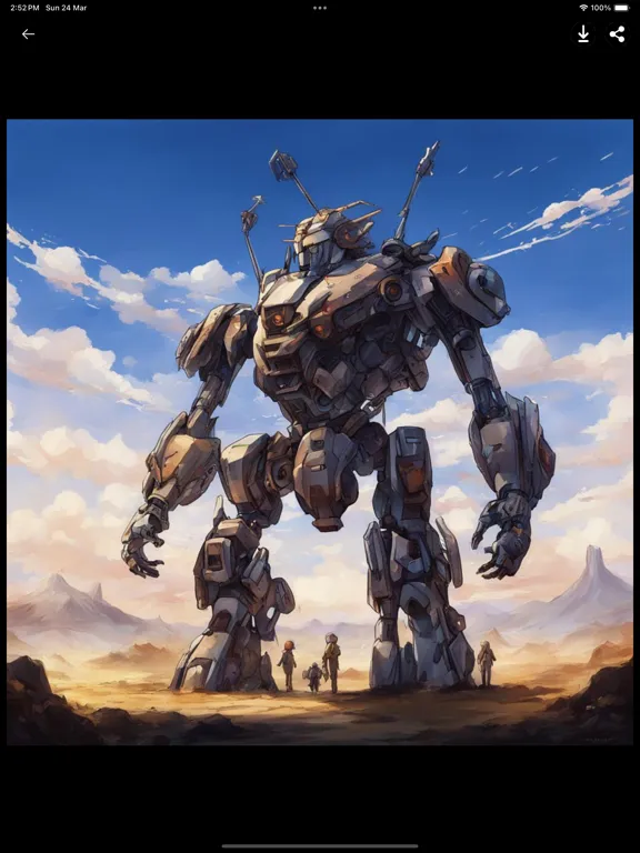 AI anime art generator– anime iPad 应用截图