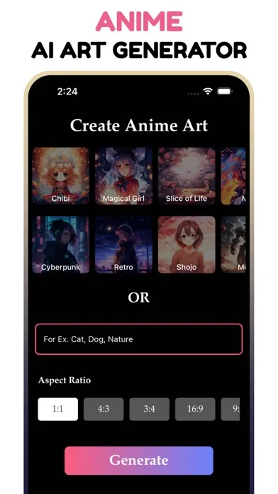 AI anime art generator– anime应用截图