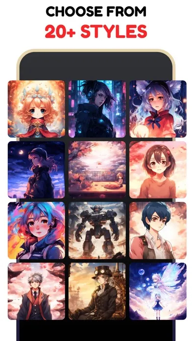 AI anime art generator– anime应用截图