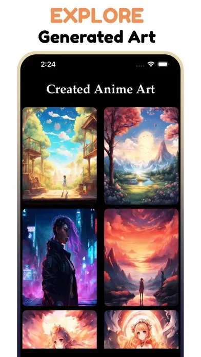 AI anime art generator– anime应用截图