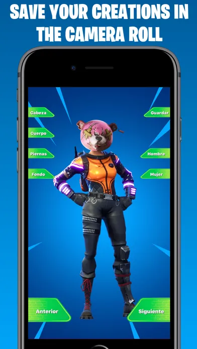 Skins Maker for Fortnite App Ekran Görüntüleri