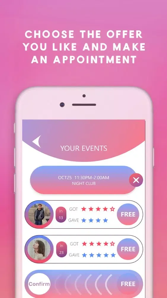 Capturas de pantalla de ISDOP - Discover Events Nearby