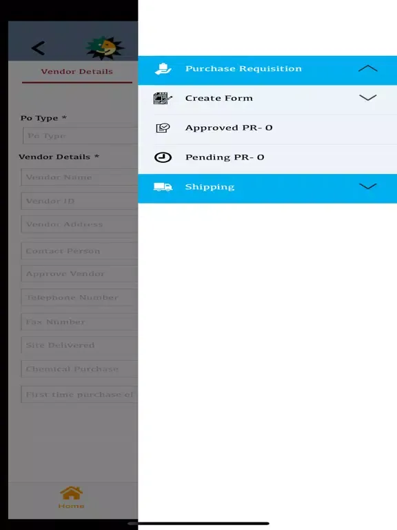 Ảnh chụp màn hình của ISE APPS iPad 