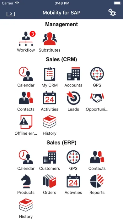 ISEC7 for SAP® solutions應用截圖