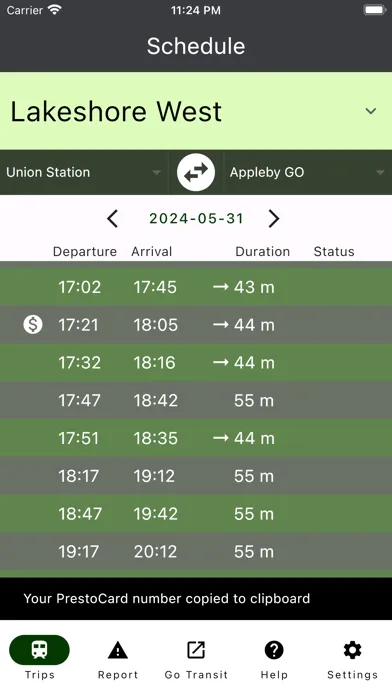 صور Go Rider - Train Schedules