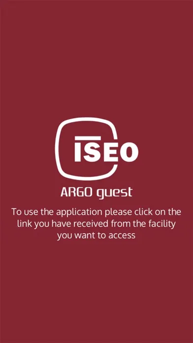 Ảnh chụp màn hình của ISEO Argo Guest