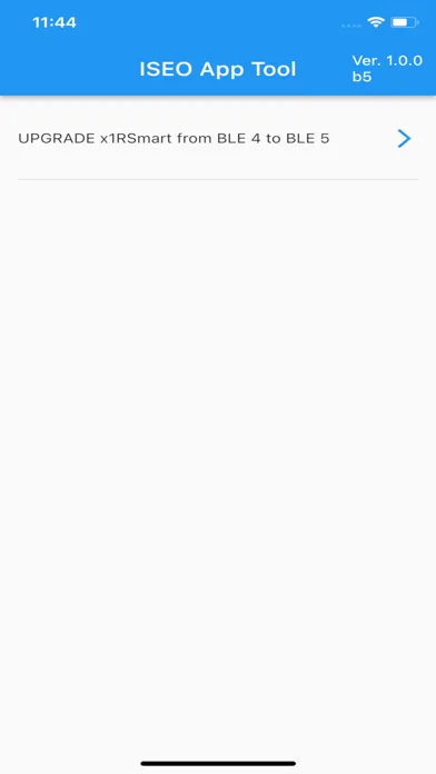 Ảnh chụp màn hình của ISEO App Tool