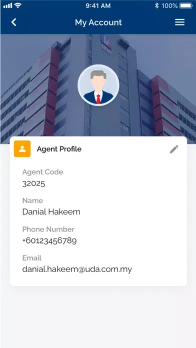 Ảnh chụp màn hình của UDA EZPay