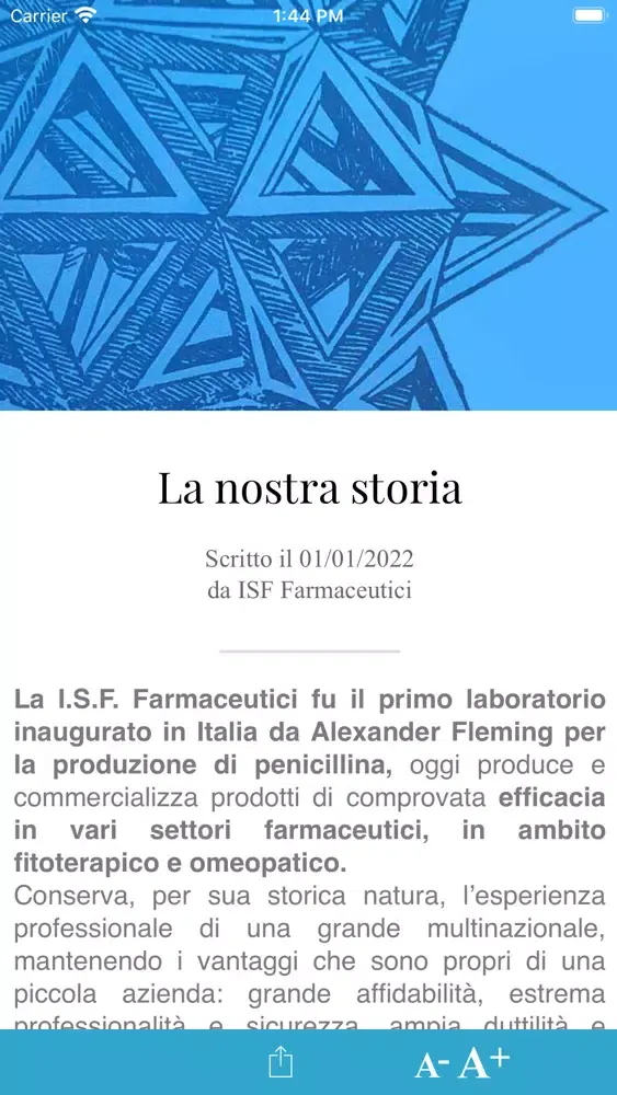 ISF Farmaceutici Ekran Görüntüleri