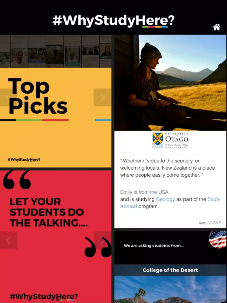 Скриншоты Study Here Top Picks iPad 