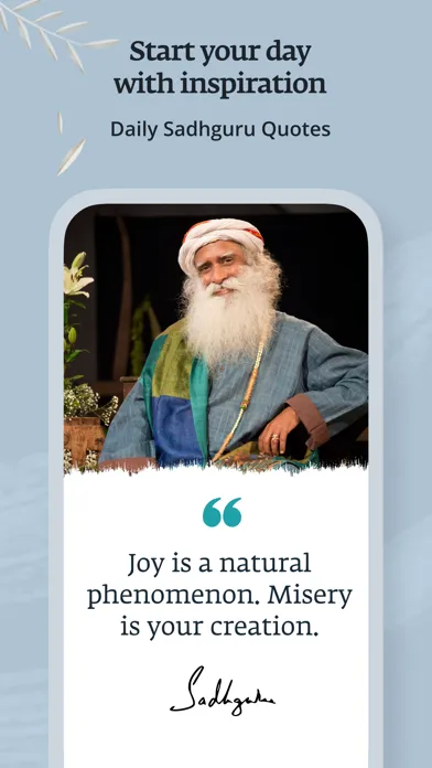 Sadhguru- Yoga & Meditation স্ক্রিনশট
